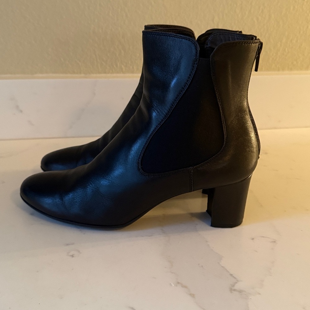 Attilio Giusti Leombruni Black Leather Boots